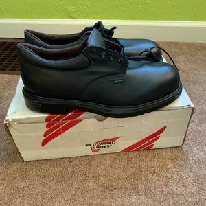 Red wing steel toe oxford